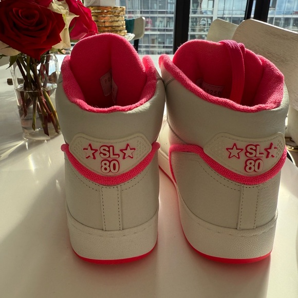 Saint Laurent SL-80 Mid \'White Neon Pink\' main image 4
